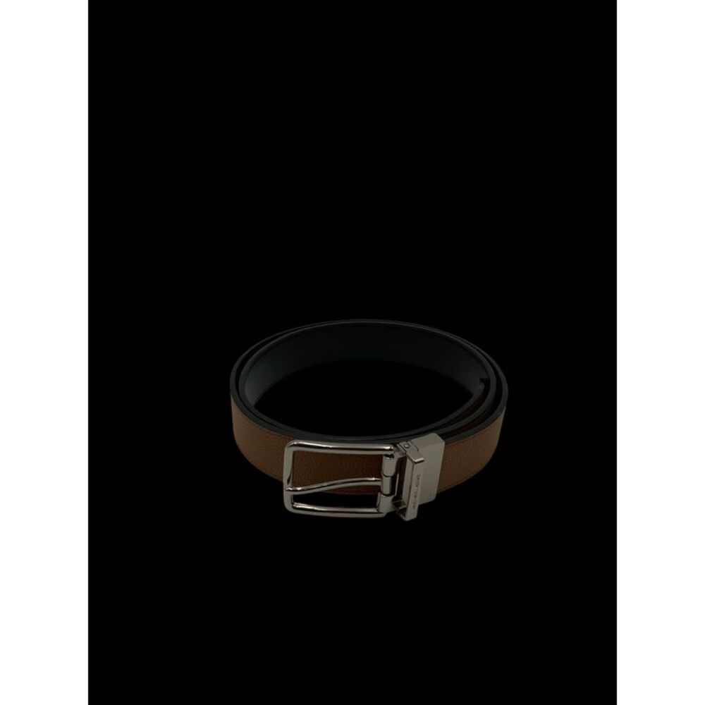 Michael Kors 34Mm Centerfront Dress Belt Brown
